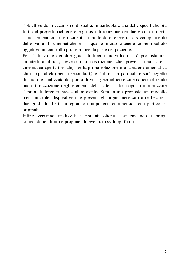 Anteprima della tesi: Progettazione di un meccanismo a due gradi di libertà e architettura ibrida per protesi attiva di spalla, Pagina 2
