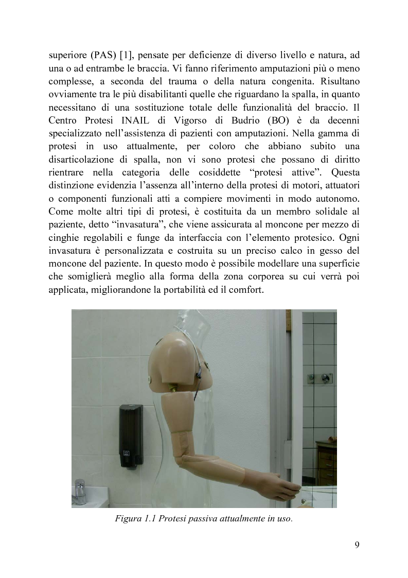 Anteprima della tesi: Progettazione di un meccanismo a due gradi di libertà e architettura ibrida per protesi attiva di spalla, Pagina 4