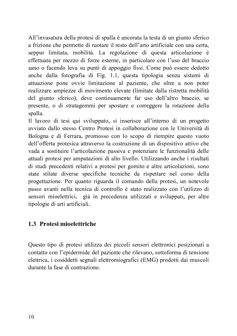 Anteprima della tesi: Progettazione di un meccanismo a due gradi di libertà e architettura ibrida per protesi attiva di spalla, Pagina 5