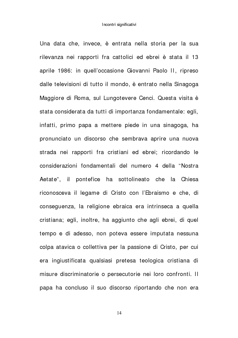 Anteprima della tesi: Il papato di Giovanni Paolo II nella stampa israeliana, Pagina 12