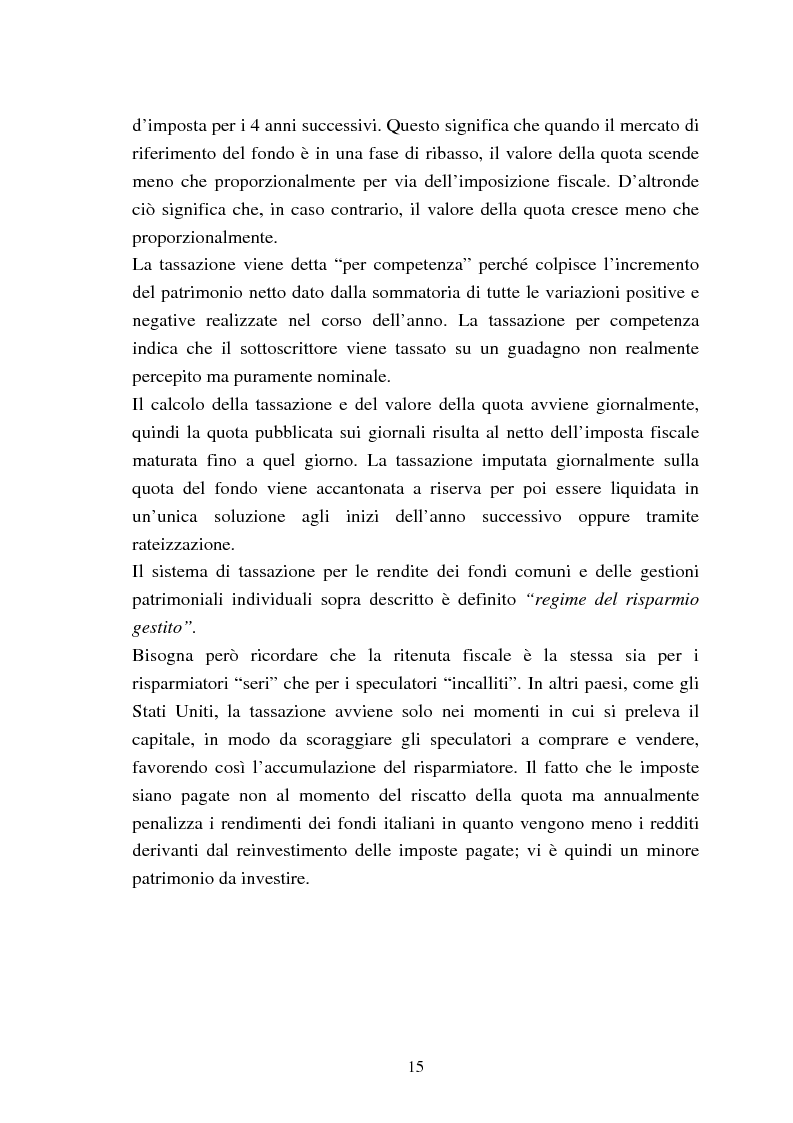 Anteprima della tesi: Fondi comuni azionari e obbligazionari: analisi delle performance, Pagina 12