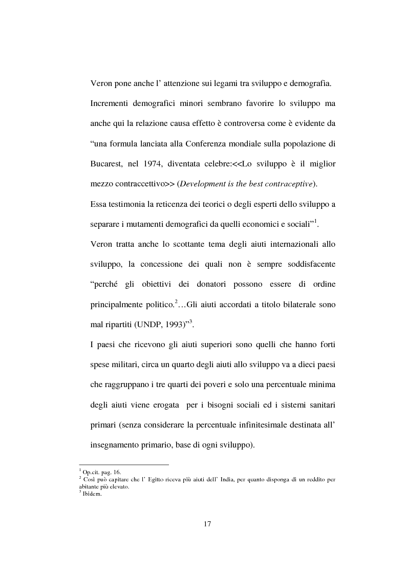 Anteprima della tesi: Lo Sviluppo Umano nei Paesi arabi, Pagina 15