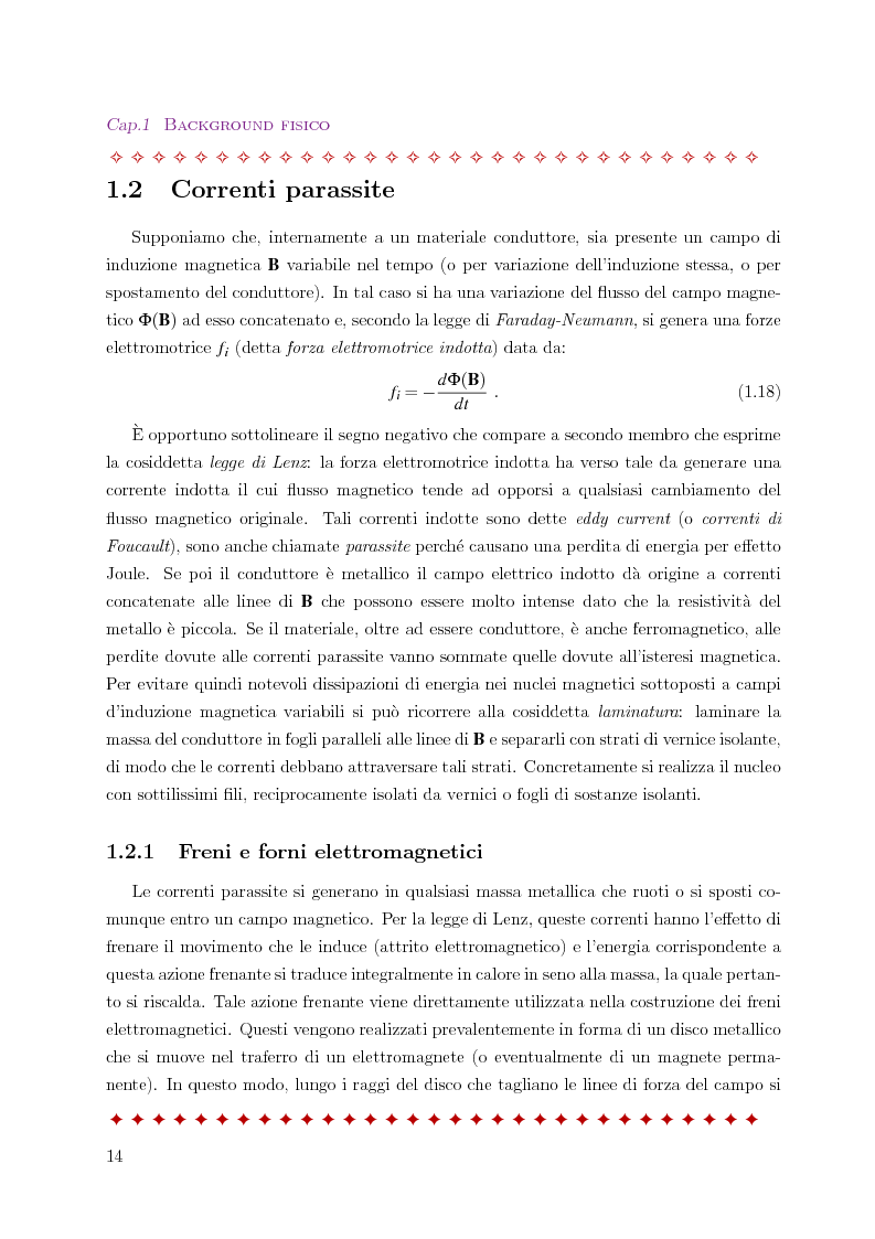 Anteprima della tesi: Metodo degli elementi finiti per l'approssimazione numerica del problema delle correnti parassite, Pagina 10