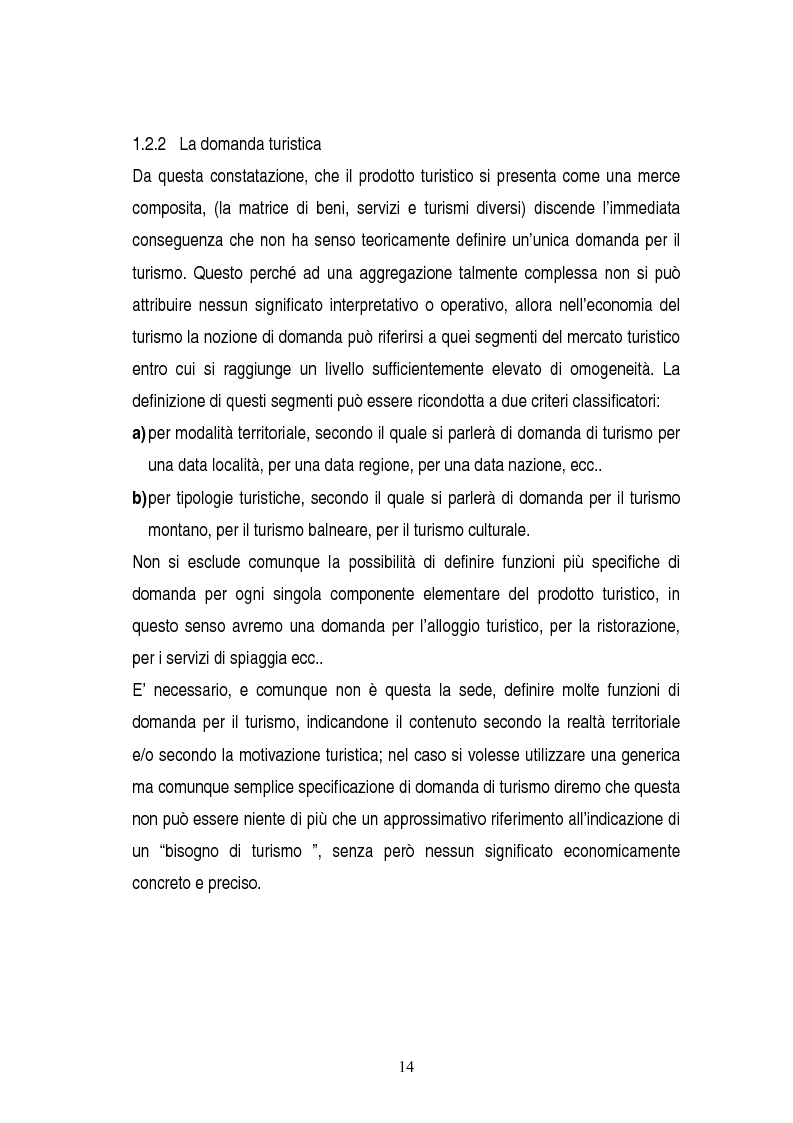Anteprima della tesi: La gestione dei servizi di un villaggio turistico, Pagina 10