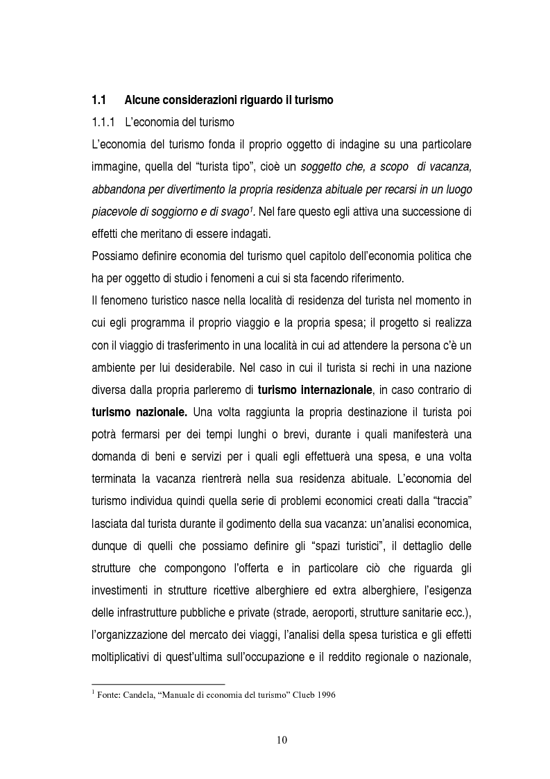 Anteprima della tesi: La gestione dei servizi di un villaggio turistico, Pagina 6