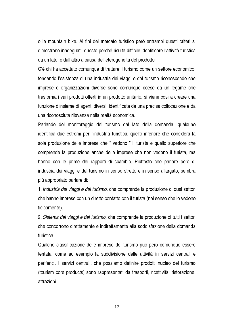 Anteprima della tesi: La gestione dei servizi di un villaggio turistico, Pagina 8