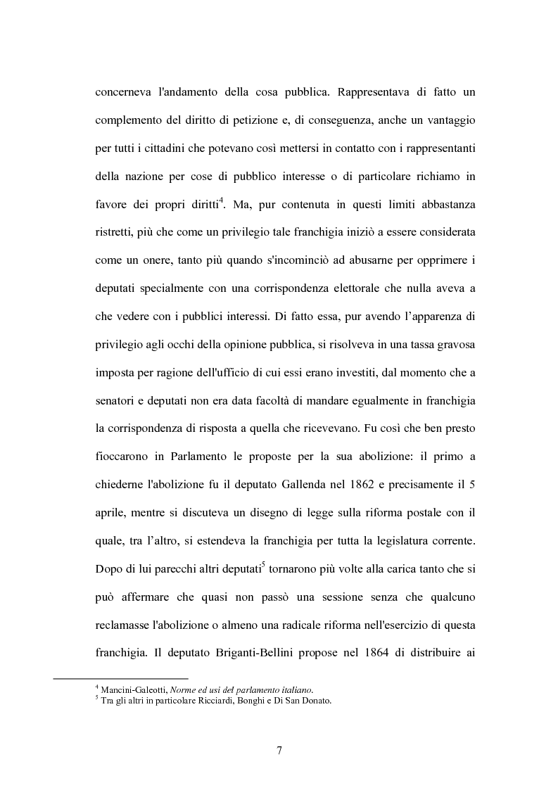 Anteprima della tesi: L'indennità parlamentare, Pagina 5