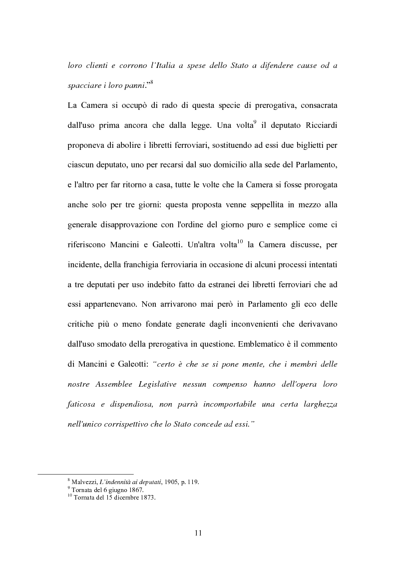 Anteprima della tesi: L'indennità parlamentare, Pagina 9