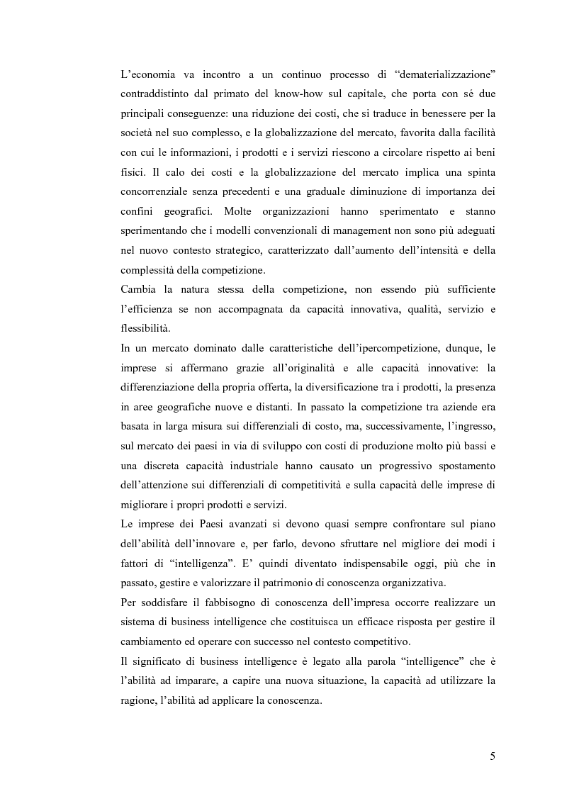 Anteprima della tesi: Il knowledge management nella distribuzione moderna: strumenti e soluzioni di business intelligence, Pagina 2