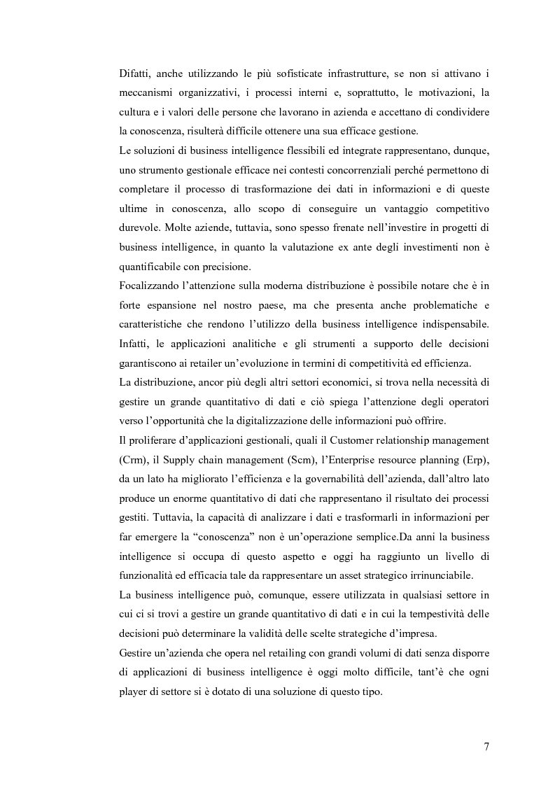 Anteprima della tesi: Il knowledge management nella distribuzione moderna: strumenti e soluzioni di business intelligence, Pagina 4