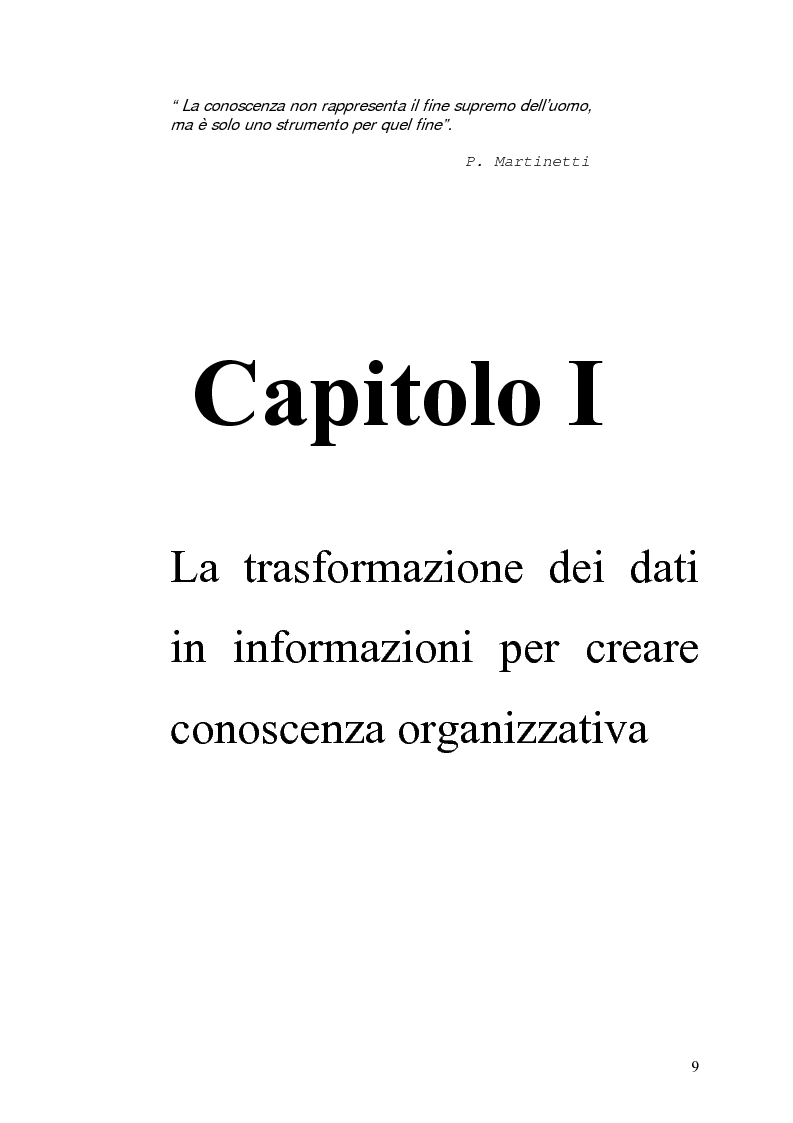 Anteprima della tesi: Il knowledge management nella distribuzione moderna: strumenti e soluzioni di business intelligence, Pagina 6