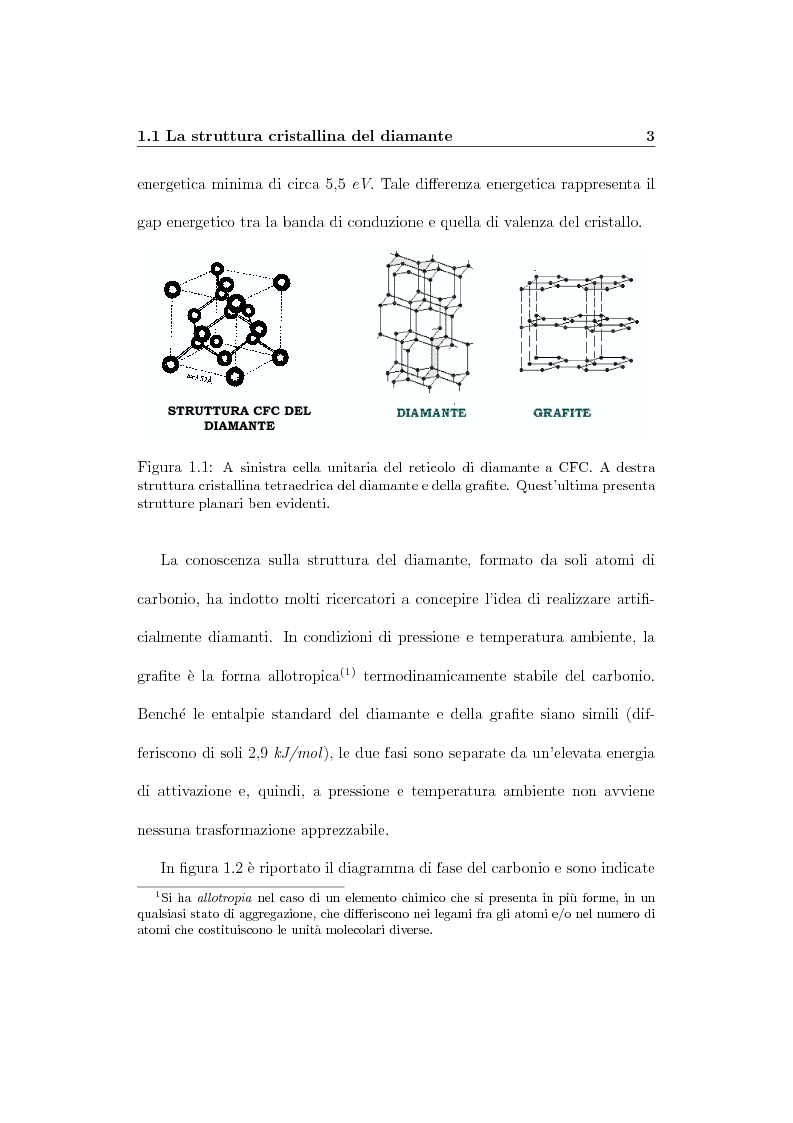 Anteprima della tesi: Parametri dosimetrici caratterizzanti i rivelatori a diamante CVD per la dosimetria di fasci radioterapici, Pagina 10