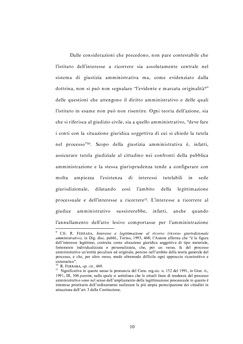 Anteprima della tesi: L'interesse a ricorrere nel giudizio di legittimità costituzionale in via principale, Pagina 6