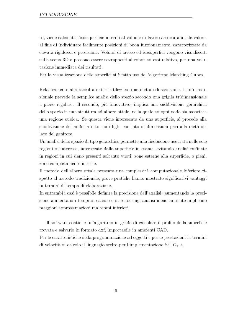 Anteprima della tesi: Applicazione di un metodo innovativo per la valutazione delle proprietà cinematiche di un robot, Pagina 2