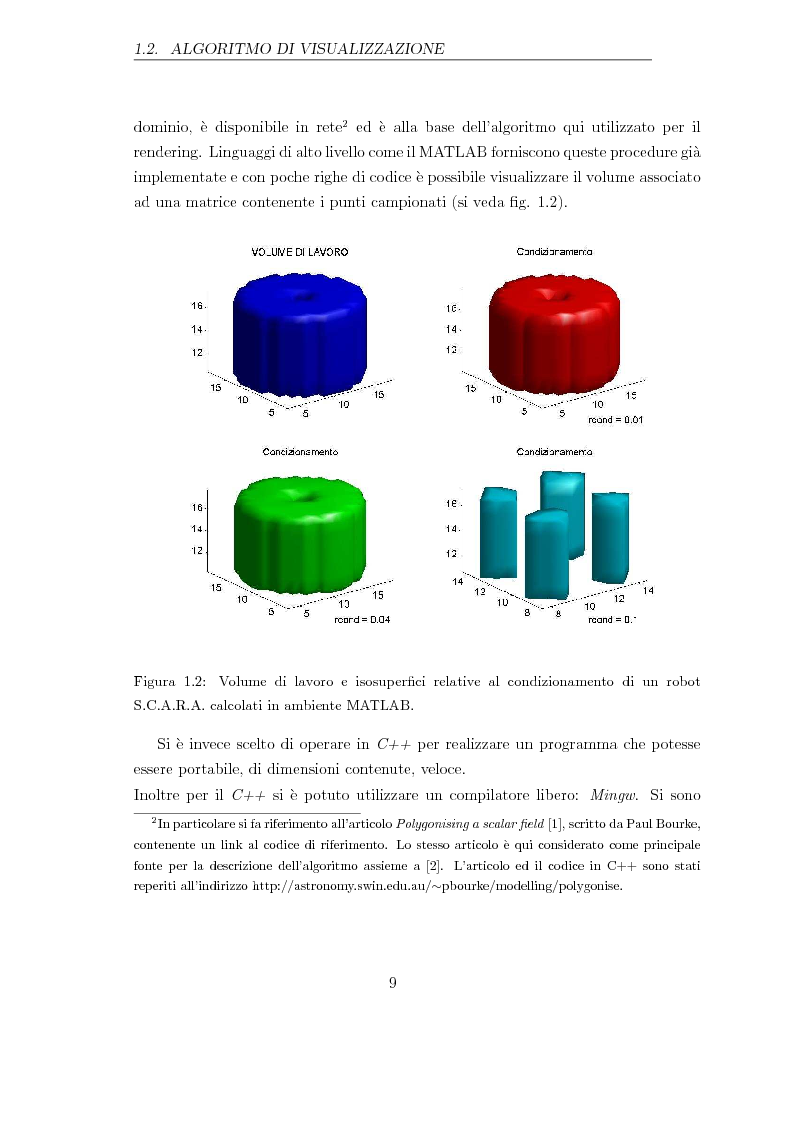 Anteprima della tesi: Applicazione di un metodo innovativo per la valutazione delle proprietà cinematiche di un robot, Pagina 5