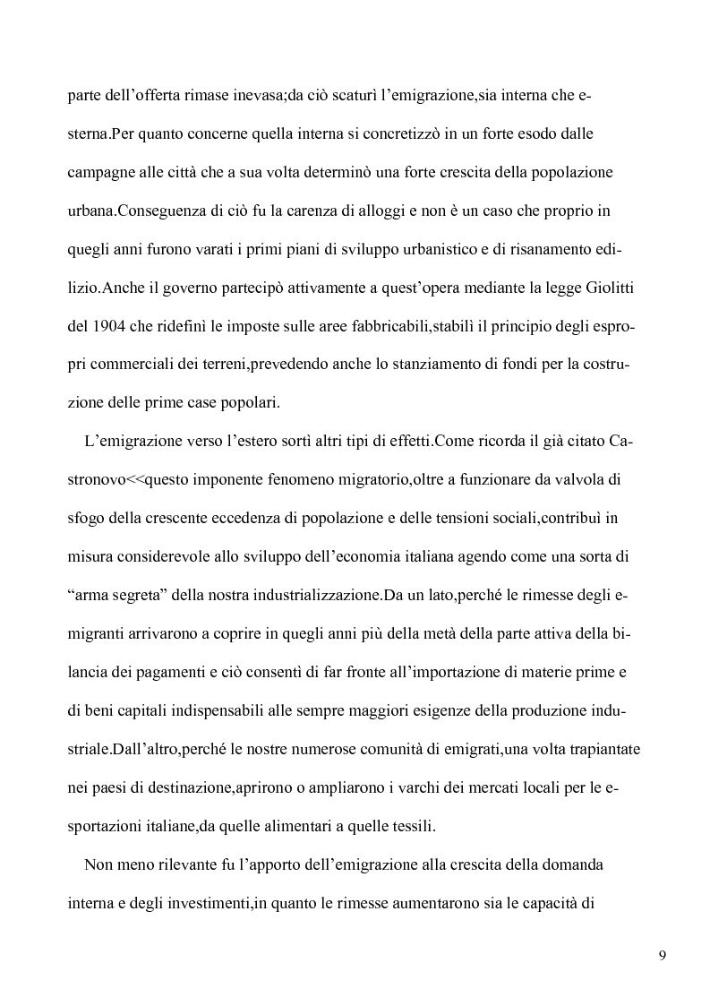 Anteprima della tesi: Le lotte per l'emancipazione della donna: dall'età giolittiana al secondo dopoguerra, Pagina 8