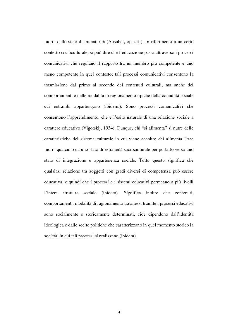 Anteprima della tesi: Educazione e ospedalizzazione del minore, Pagina 6