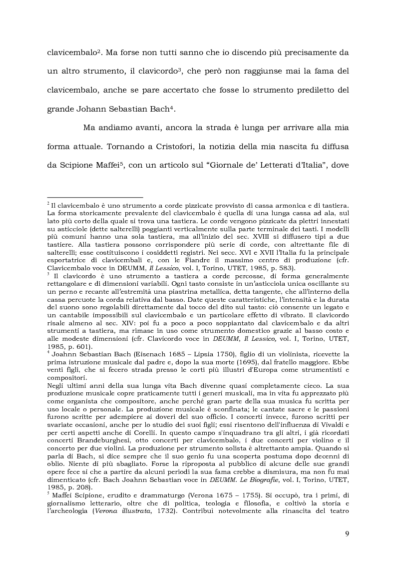 Anteprima della tesi: Il Pianoforte come espressione dell'anima: viaggio tra cinema e realtà, Pagina 9