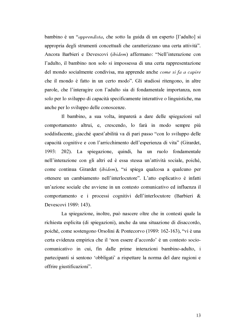 Anteprima della tesi: ''Ma dove stanno i riti, professoressa?''. Interazione ed eventi esplicativi in contesti scolastici., Pagina 13