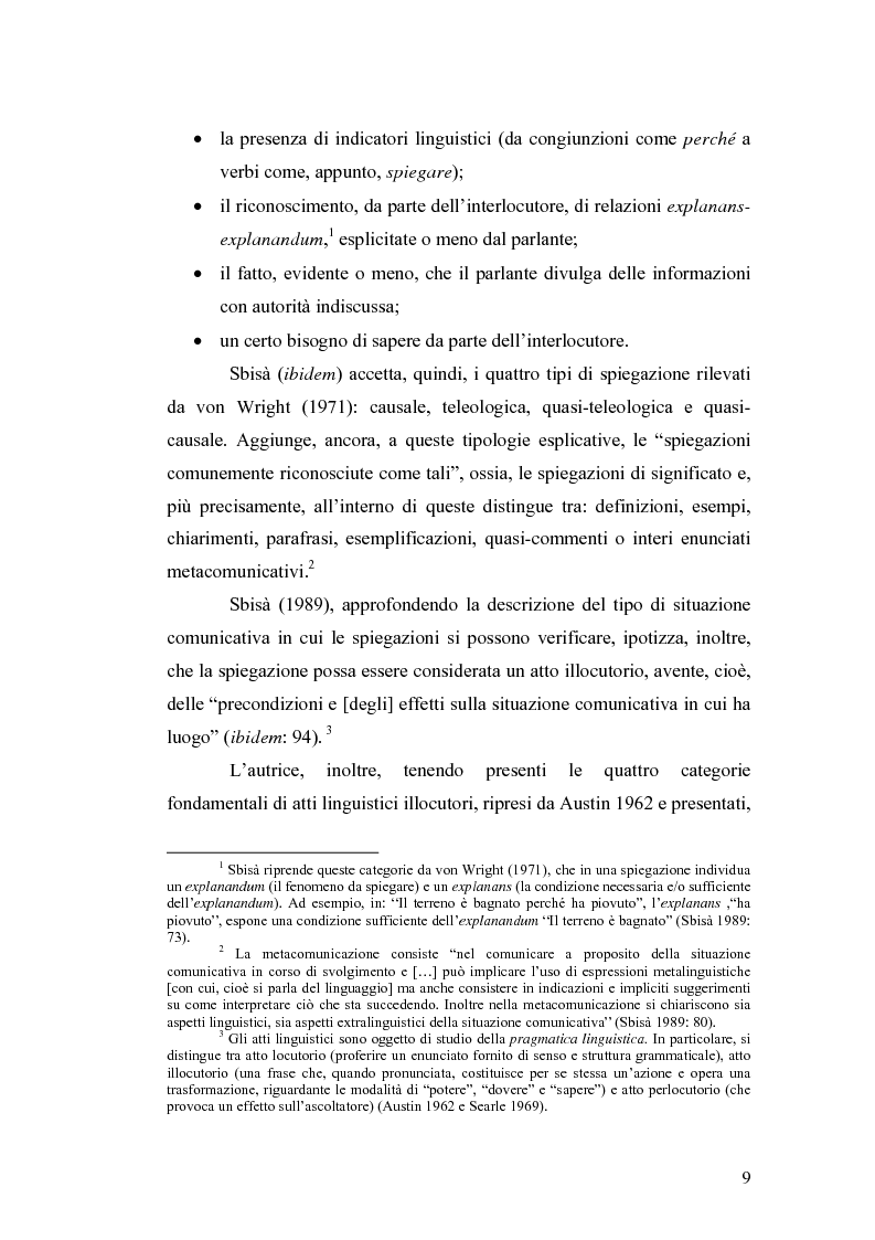 Anteprima della tesi: ''Ma dove stanno i riti, professoressa?''. Interazione ed eventi esplicativi in contesti scolastici., Pagina 9