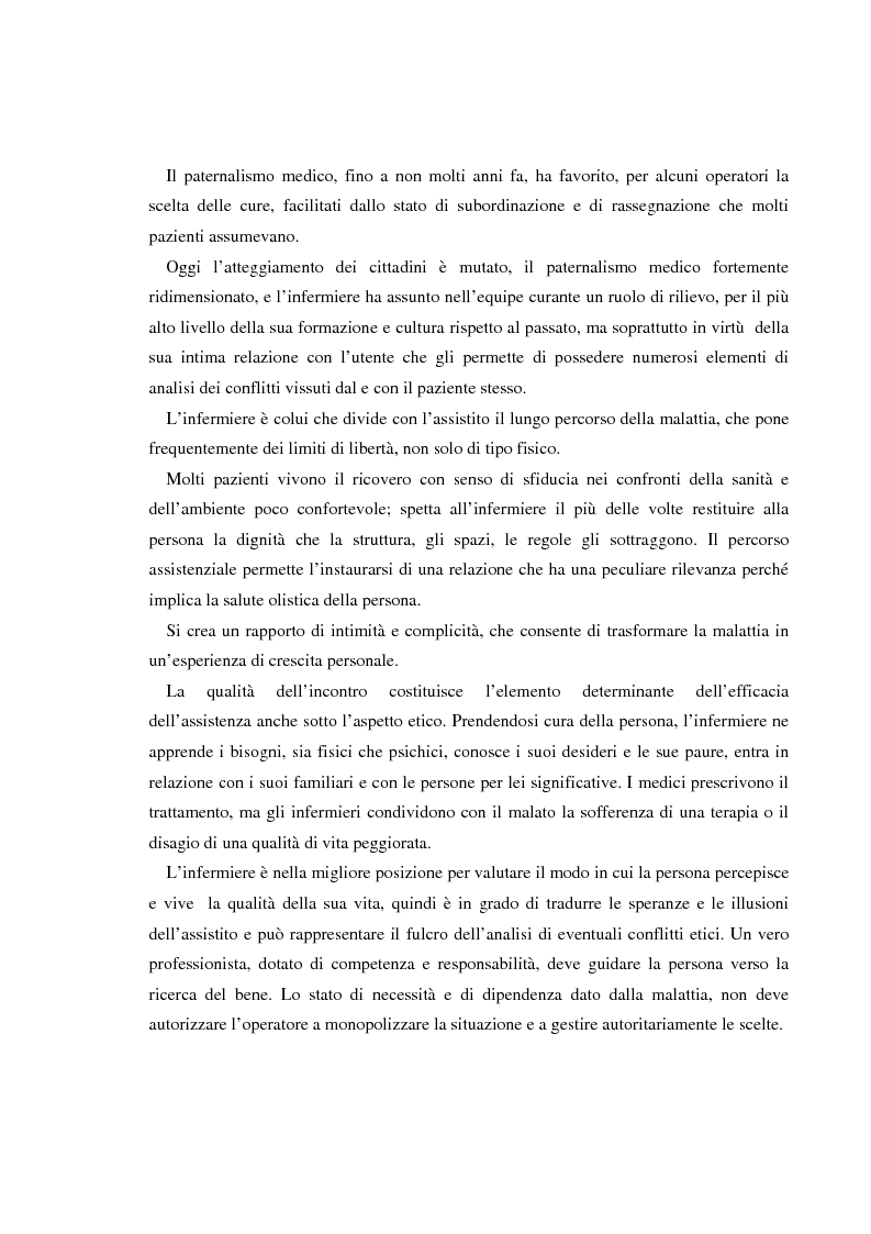 Anteprima della tesi: Dilemmi etici nell'esercizio della professione infermieristica: quali linee guida?, Pagina 5