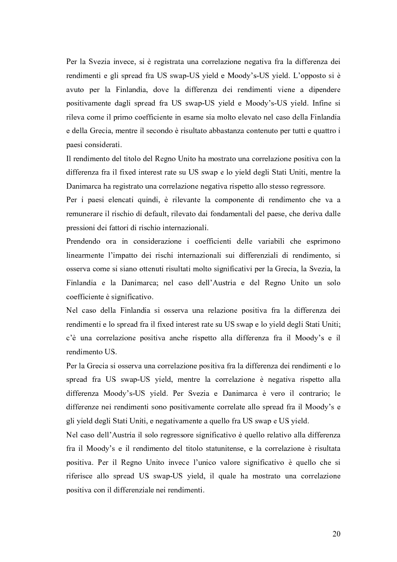 Anteprima della tesi: Event-Study and Econometrics Model of government bonds in European Union., Pagina 8