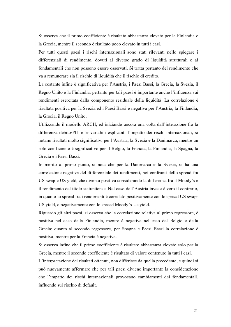 Anteprima della tesi: Event-Study and Econometrics Model of government bonds in European Union., Pagina 9