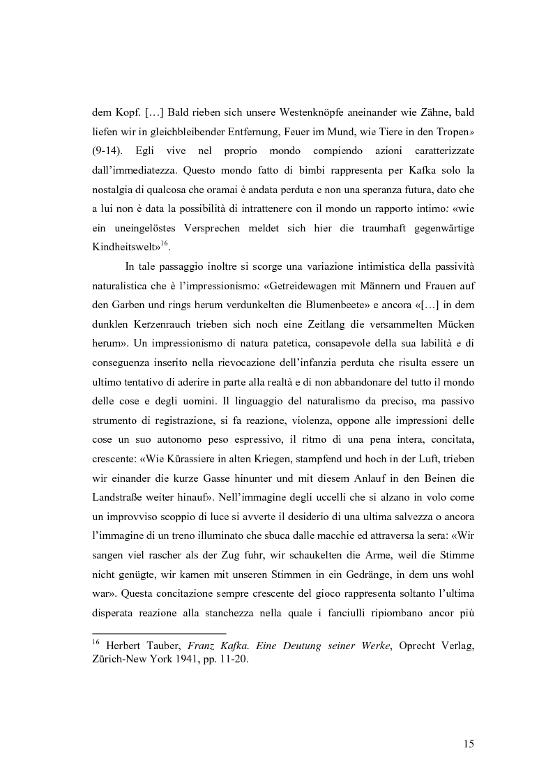 Anteprima della tesi: Betrachtung di Franz Kafka nelle traduzioni italiane, Pagina 11