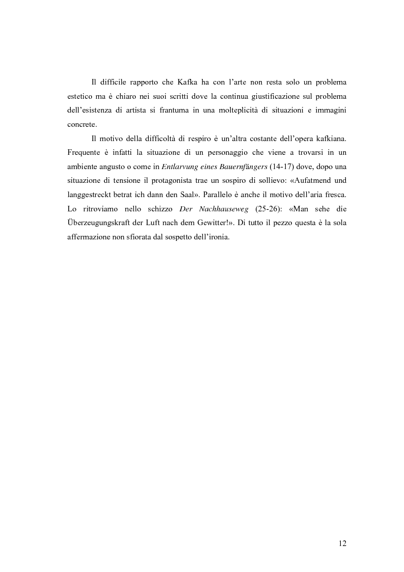 Anteprima della tesi: Betrachtung di Franz Kafka nelle traduzioni italiane, Pagina 8