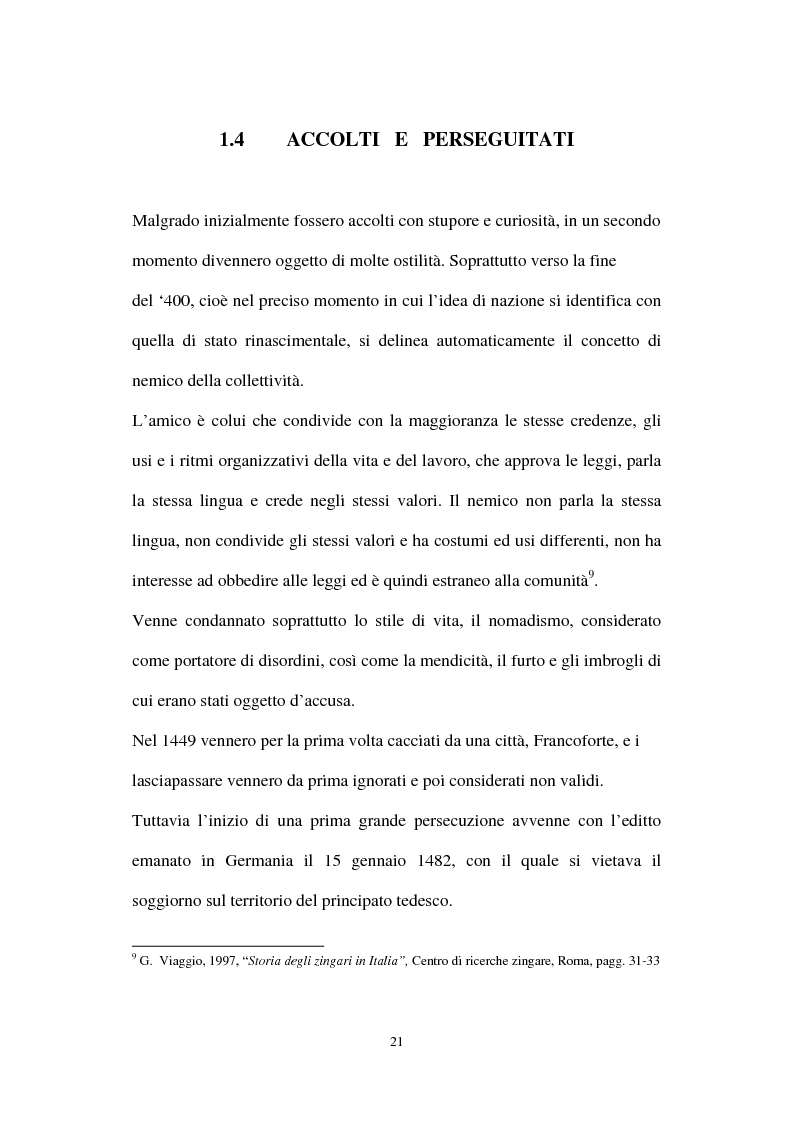 Anteprima della tesi: Le ragazze romni fra il campo e l'istituzione chiusa, Pagina 15