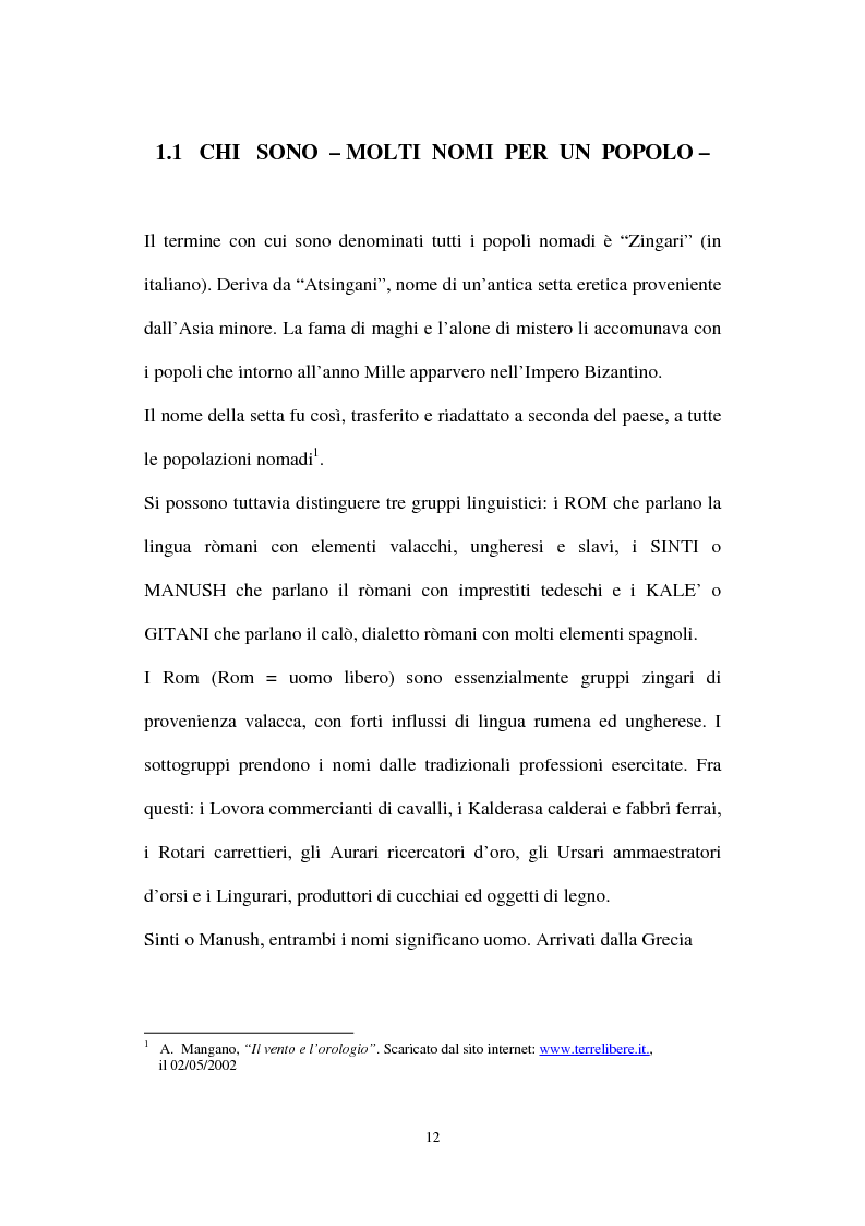 Anteprima della tesi: Le ragazze romni fra il campo e l'istituzione chiusa, Pagina 6
