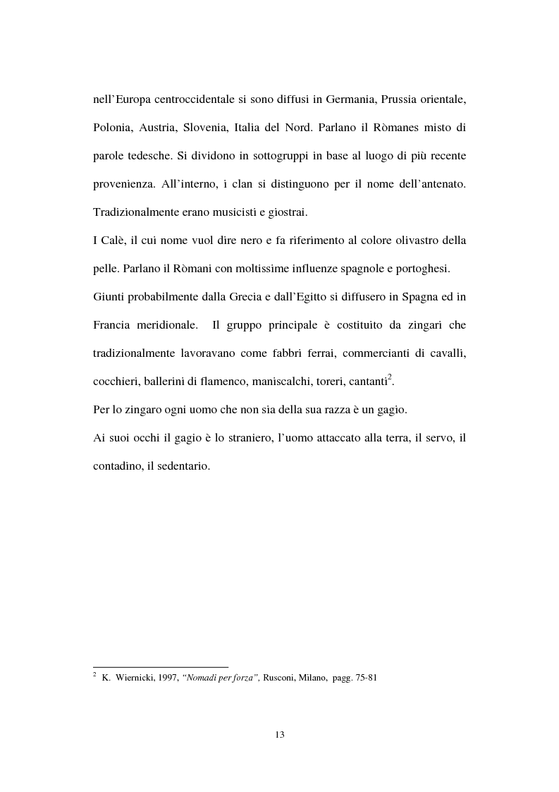 Anteprima della tesi: Le ragazze romni fra il campo e l'istituzione chiusa, Pagina 7