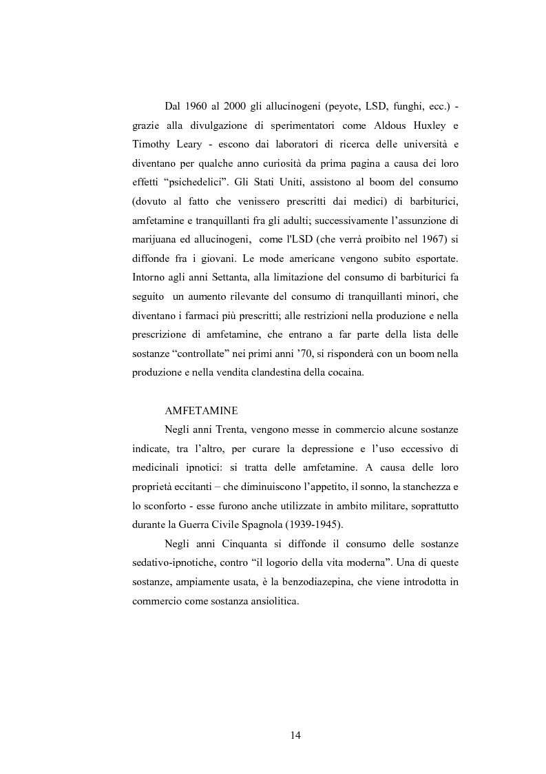 Anteprima della tesi: Gli effetti delle sostanze stupefacenti sui processi cognitivi: l'attuale stato della ricerca, Pagina 10