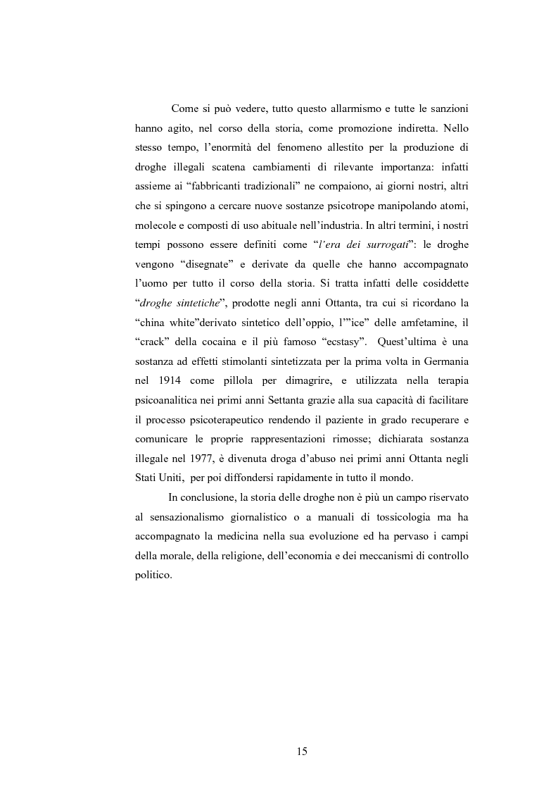 Anteprima della tesi: Gli effetti delle sostanze stupefacenti sui processi cognitivi: l'attuale stato della ricerca, Pagina 11