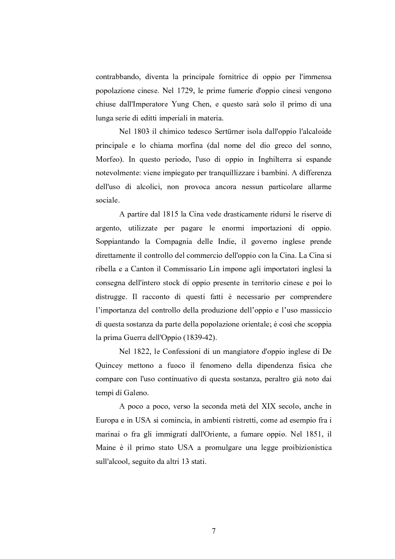 Anteprima della tesi: Gli effetti delle sostanze stupefacenti sui processi cognitivi: l'attuale stato della ricerca, Pagina 3