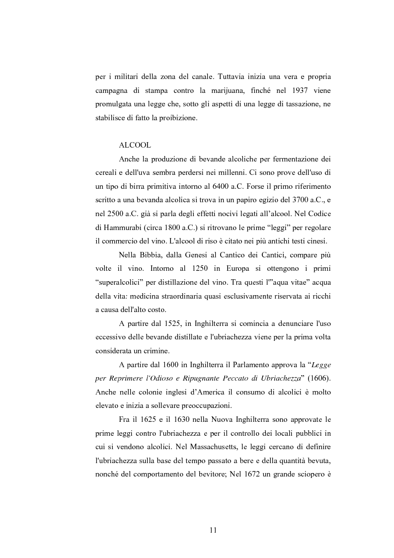 Anteprima della tesi: Gli effetti delle sostanze stupefacenti sui processi cognitivi: l'attuale stato della ricerca, Pagina 7