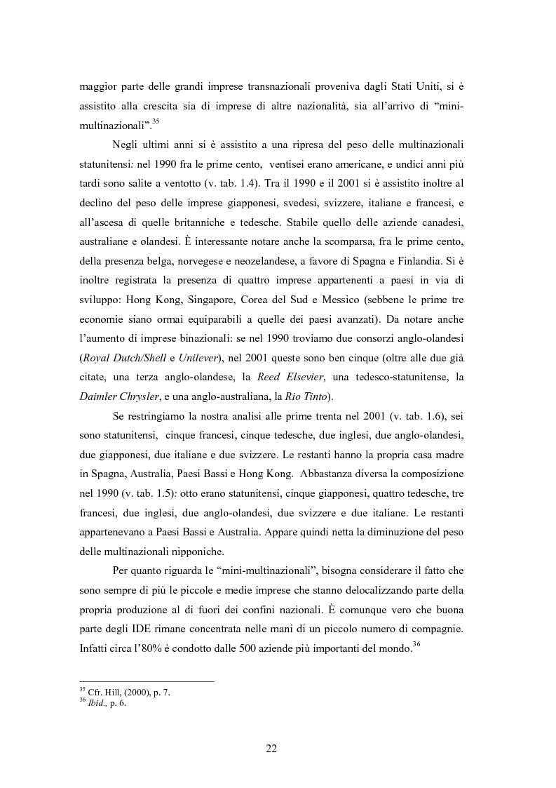 Anteprima della tesi: Giappone: crisi strutturale dell'economia e investimenti diretti in Italia e in Europa, Pagina 14