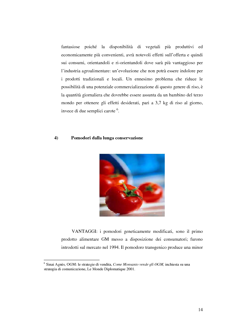 Anteprima della tesi: La comunicazione pubblicitaria nelle biotecnologie, Pagina 12
