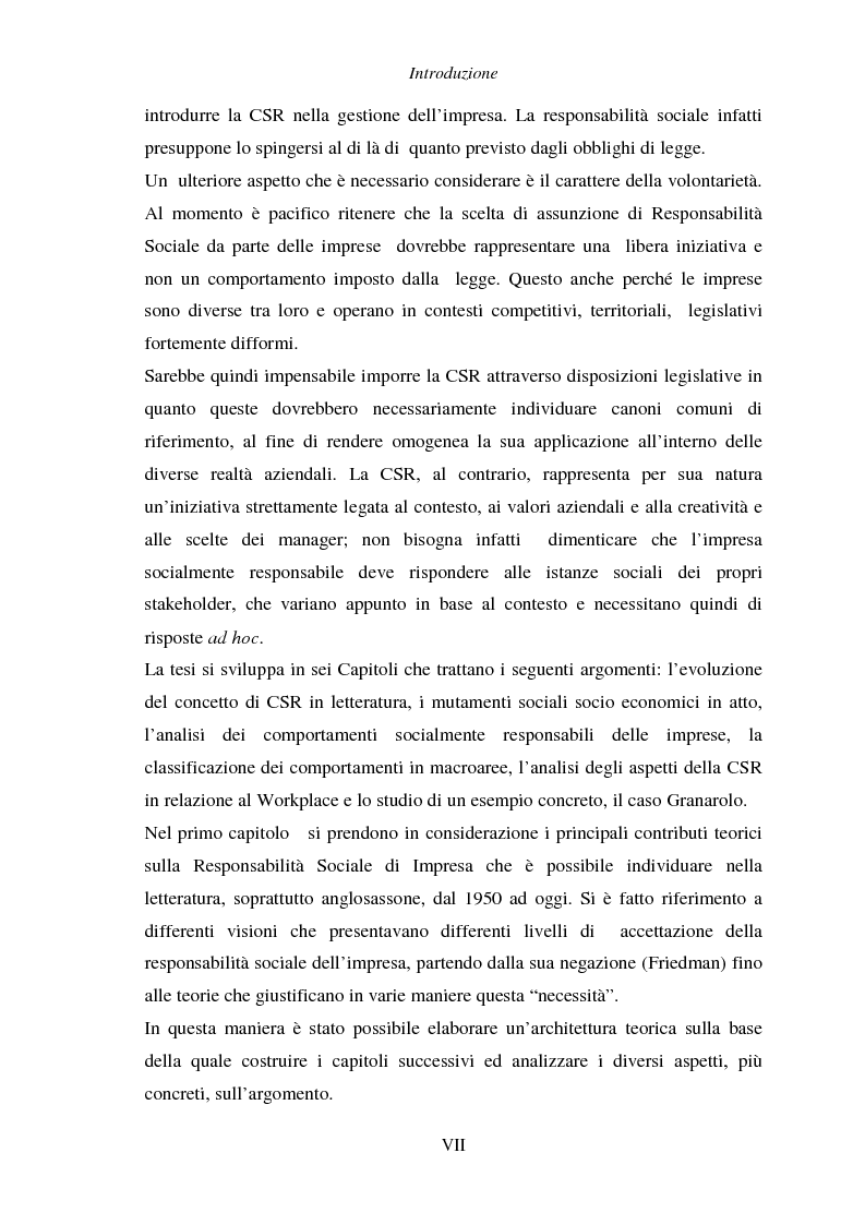 Anteprima della tesi: Responsabilità sociale di impresa e Workplace, Pagina 3