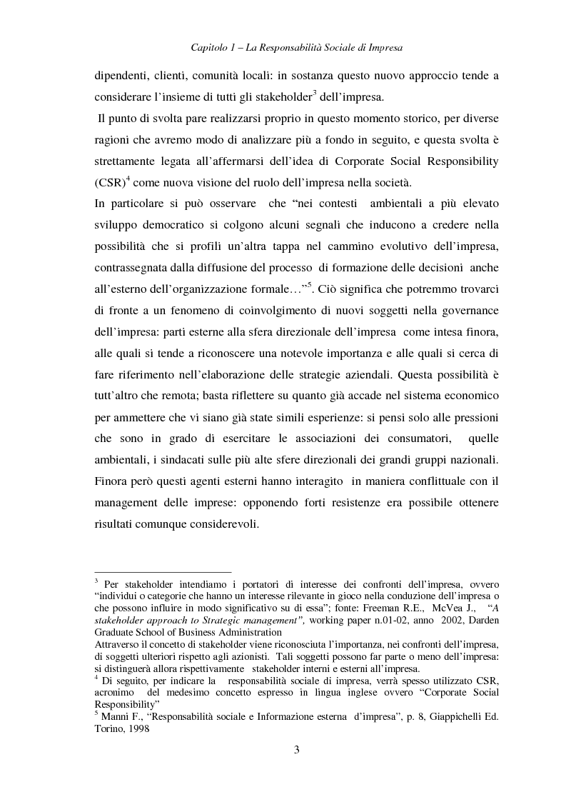Anteprima della tesi: Responsabilità sociale di impresa e Workplace, Pagina 8