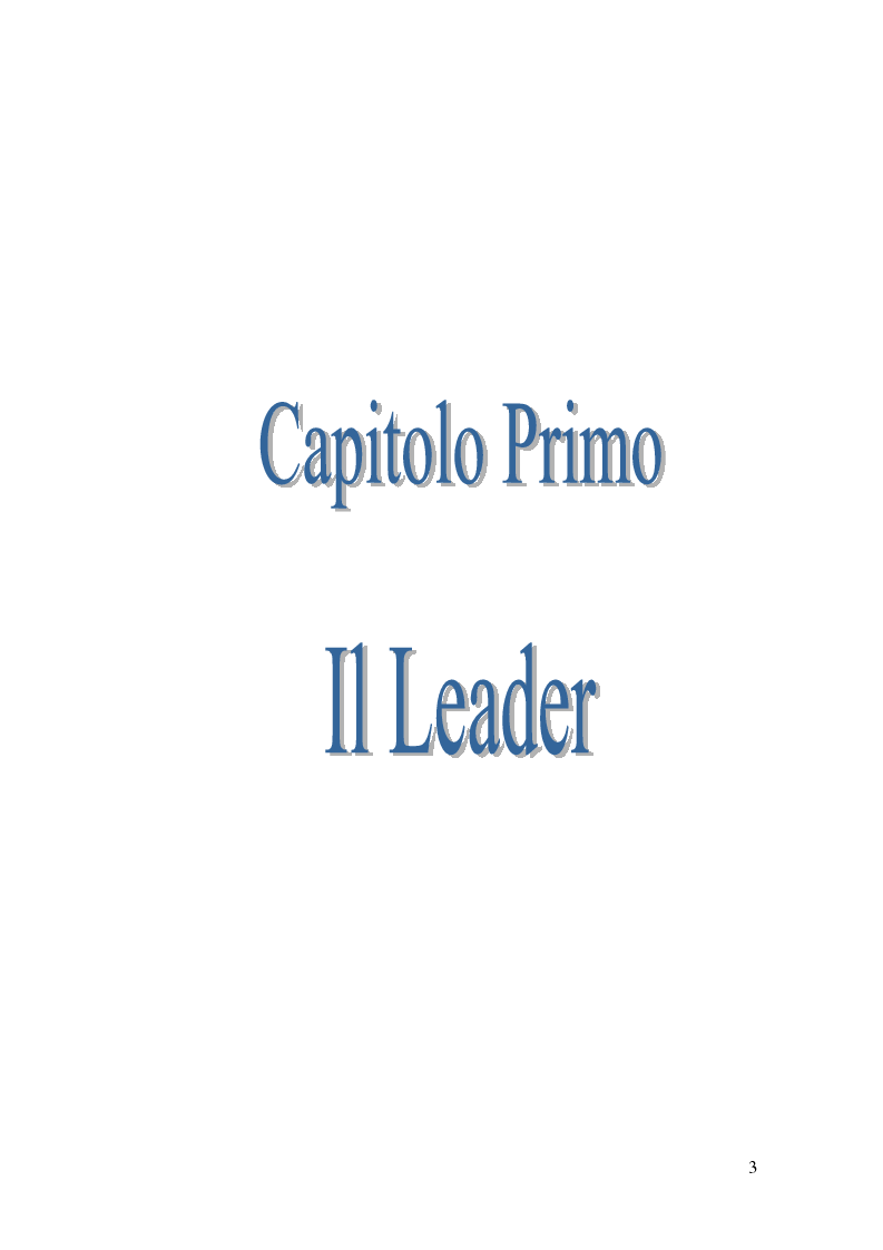 Anteprima della tesi: Leadership e motivazione, Pagina 3