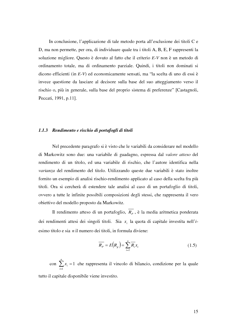 Anteprima della tesi: Approcci Multicriteriali per Problemi di Selezione di Portafoglio: un'applicazione alla Finanza Socialmente Responsabile, Pagina 12