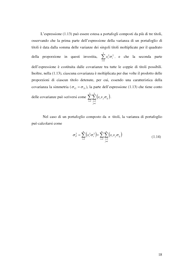 Anteprima della tesi: Approcci Multicriteriali per Problemi di Selezione di Portafoglio: un'applicazione alla Finanza Socialmente Responsabile, Pagina 15