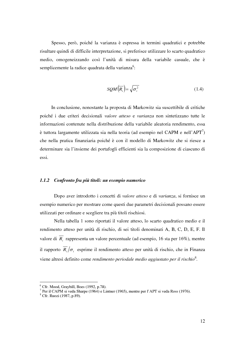 Anteprima della tesi: Approcci Multicriteriali per Problemi di Selezione di Portafoglio: un'applicazione alla Finanza Socialmente Responsabile, Pagina 9