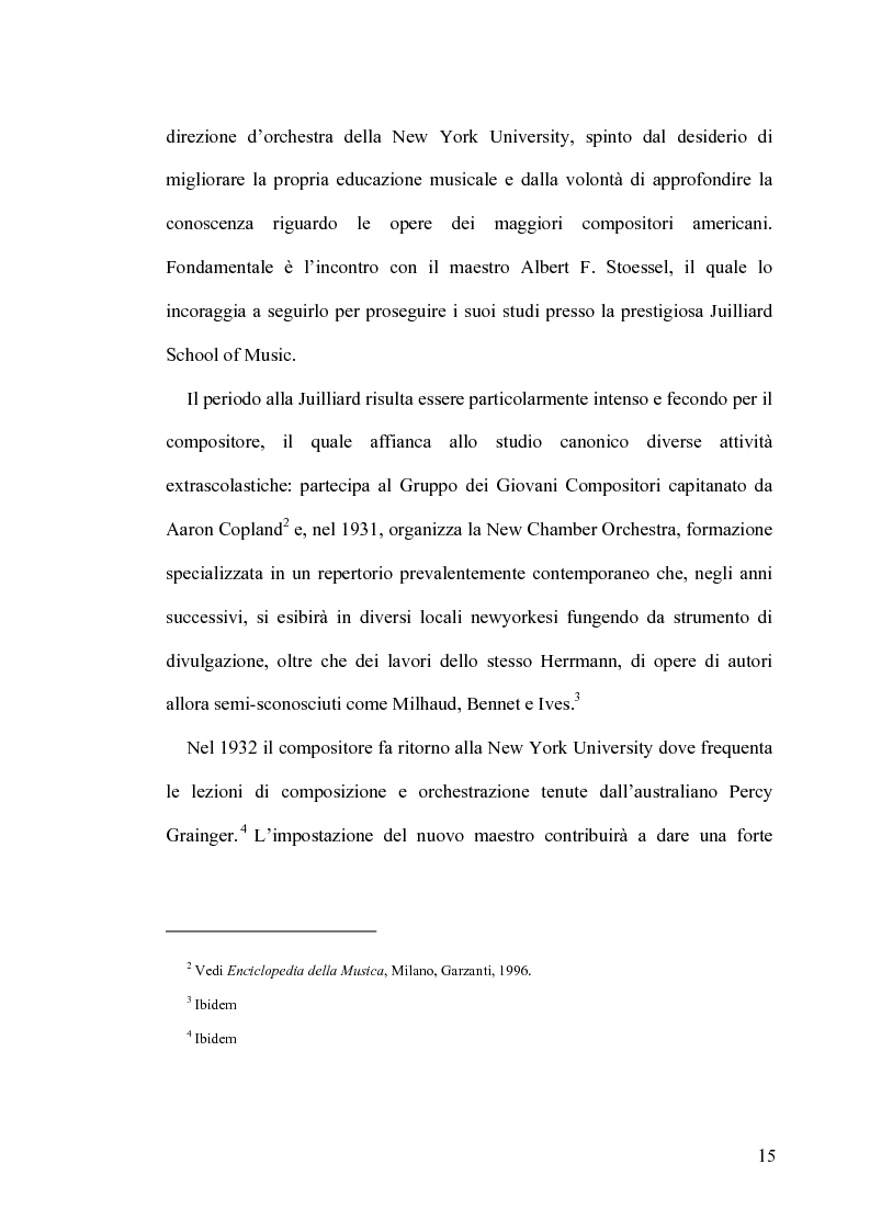 Anteprima della tesi: Intrigo intertestuale: un' indagine semiotica della collaborazione Hitchcock/Herrmann, Pagina 11