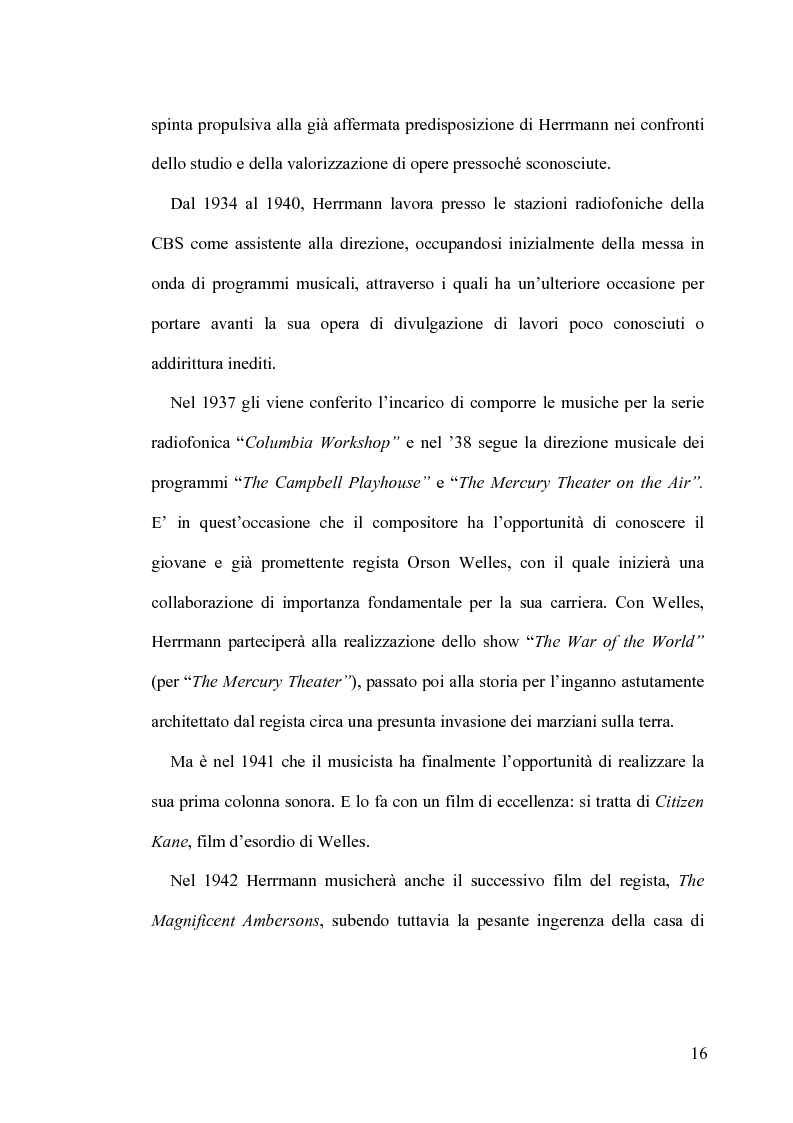 Anteprima della tesi: Intrigo intertestuale: un' indagine semiotica della collaborazione Hitchcock/Herrmann, Pagina 12