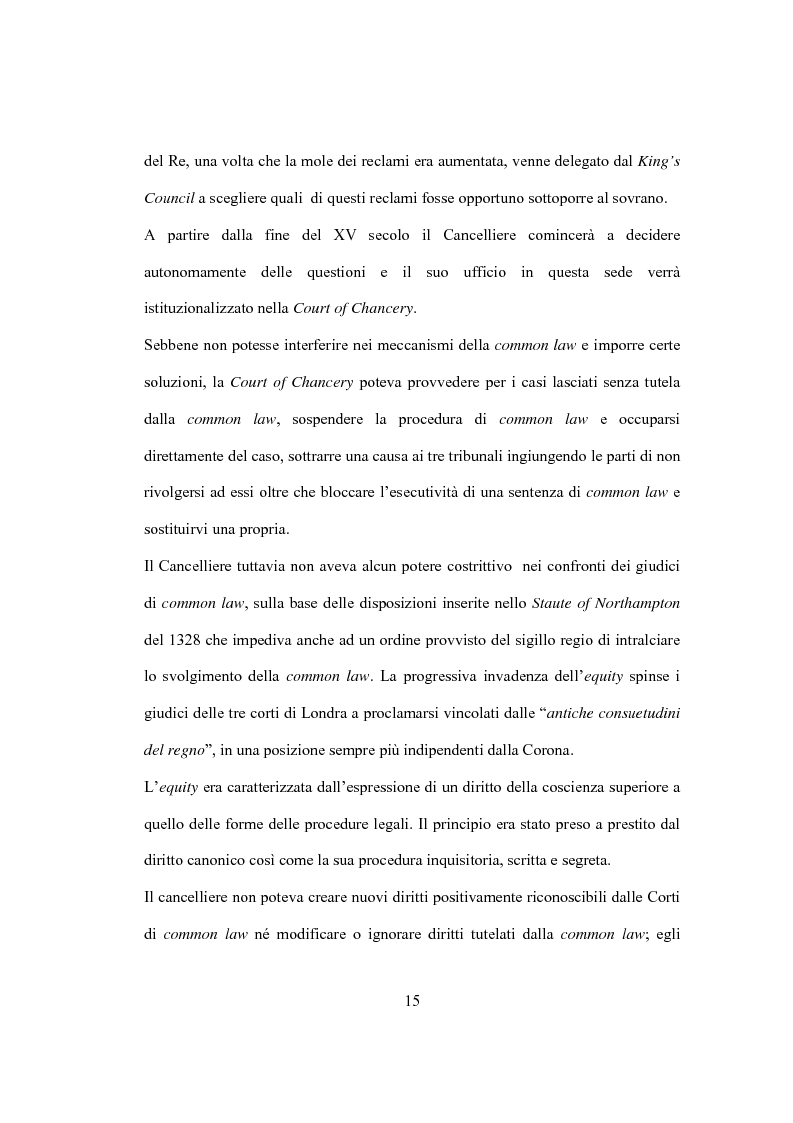 Anteprima della tesi: La Costituzione Britannica tra tradizione e modernizzazione, Pagina 11