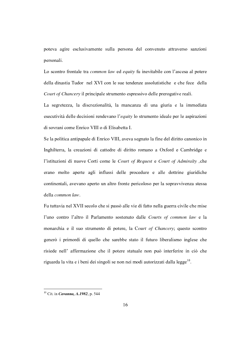 Anteprima della tesi: La Costituzione Britannica tra tradizione e modernizzazione, Pagina 12