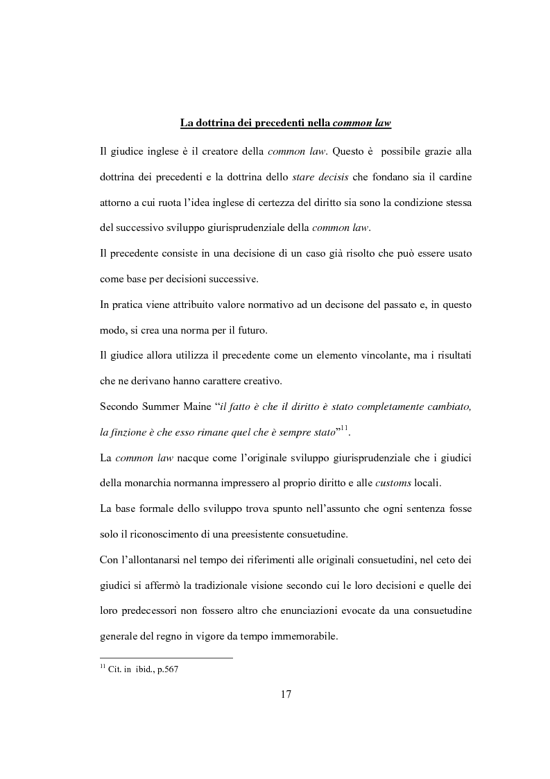 Anteprima della tesi: La Costituzione Britannica tra tradizione e modernizzazione, Pagina 13