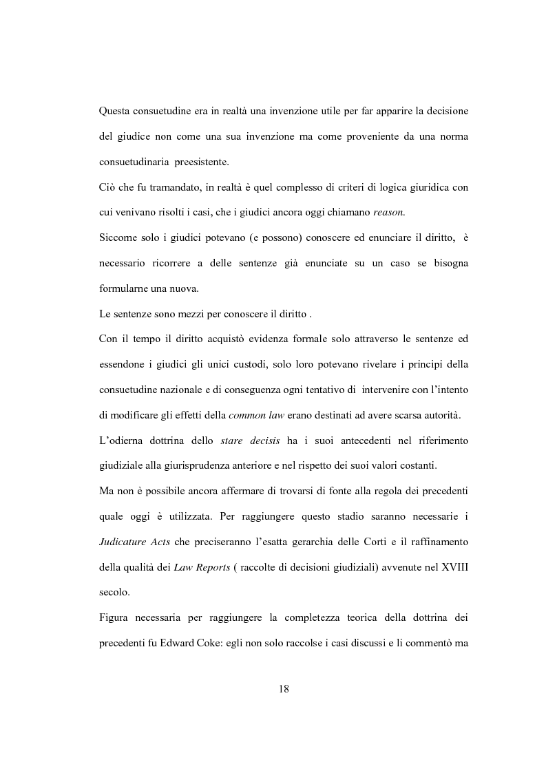 Anteprima della tesi: La Costituzione Britannica tra tradizione e modernizzazione, Pagina 14